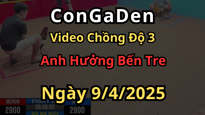 Video chồng độ 3 cực đẳng cấp của anh Hưởng ở CPC3 ngày 9/4/2025